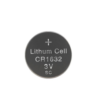 ถ่านกระดุม Lithium 3V CR1632 สำหรับไม้เซลฟี่ เครื่องคิดเลข เมนบอร์ดคอมพิวเตอร์ นาฬิกา แพ็ค 1 ก้อน ถ่าน