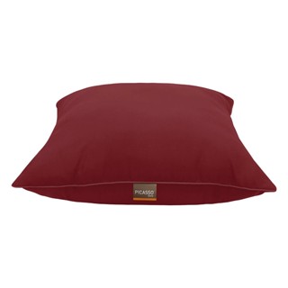 SB Design Square หมอนอิง PICASSO SMILE DARK RED (45x45x20 ซม.)