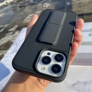 สําหรับ iPhone Air 17 Pro Max 16 Pro 15 14 15 14 13 12 mini 11 Xs Max XR 7 8 6S Plus SE เคสโทรศัพท์แม่เหล็กดีลักซ์ พร้อมขาตั้ง, เคสโทรศัพท์ สายรัดข้อมือ
