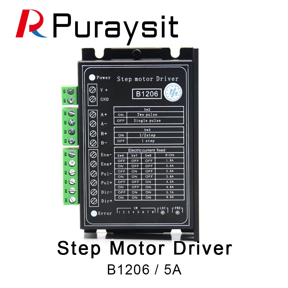 Sz Puraysit Puraysit B1206 Stepper / half Step Driver 2Phase Stepper Motor Driver Supply แรงดันไฟฟ้า