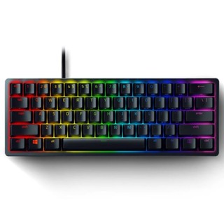 Razer Huntsman Mini 60% Optical Gaming Keyboard Linear Red Switch PBT Keycaps Detachable USB-C-US