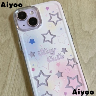 ✅เคสมือถือ ลายดาวน้อย เต็มจอ สไตล์สตรีท สําหรับ iPhone 14 Apple 13 Pro Max 12 11 xr xs 8 Plus Ins iPhone VW2L