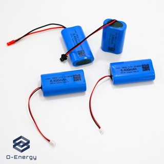 ถ่านชาร์จ Li-ion 18650 3.7V  ความจุ 6,400mAh แบบแพคมีวงจรป้องกัน ถ่าน