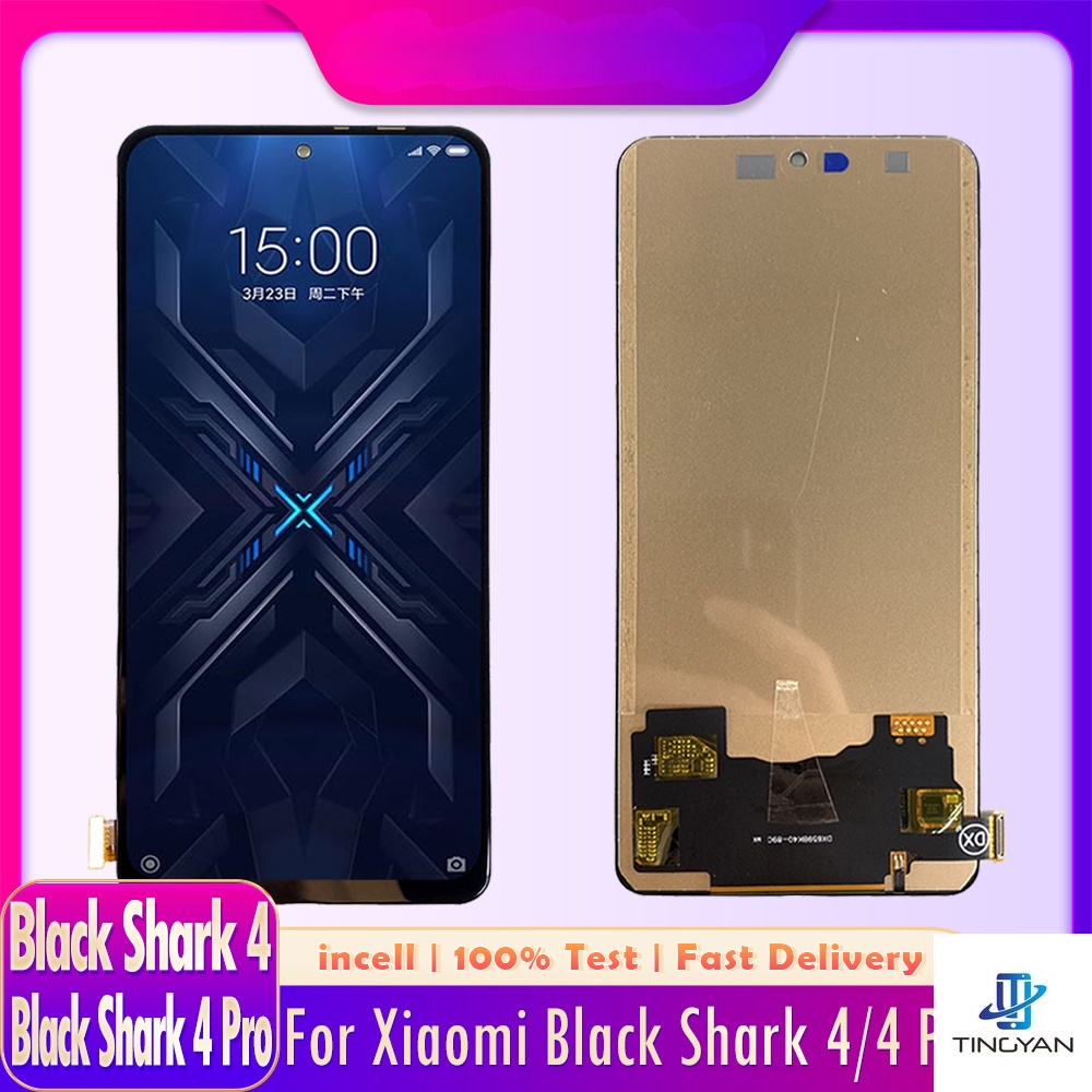 อะไหล่หน้าจอสัมผัสดิจิทัล LCD แบบเปลี่ยน สําหรับ Xiaomi Black Shark 4 Black Shark 4 pro