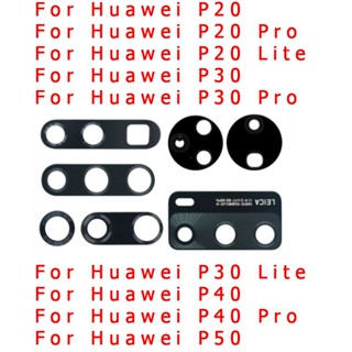 ฝาครอบเลนส์กล้องด้านหลัง พร้อมสติกเกอร์ติด สําหรับ HUAWEI P20 P30 P40 Pro Lite P50 5G P20pro P30pro P40pro