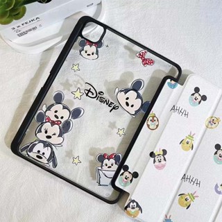 พร้อมส่ง เคสไอแพด Gen10 Pro 2022 อะคริลิค Mickey Mouse  ช่องใส่ปากกาขวา เคสipad Air5 air4 Gen9 Gen8 case iPad gen6