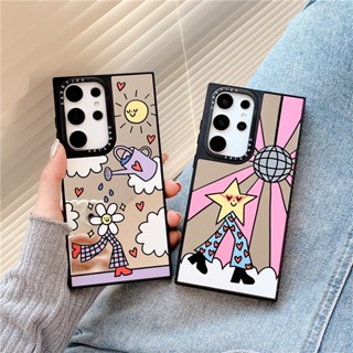 CASETIFY【ดอกไม้ดิสโก้อาร์ต】เคสโทรศัพท์มือถือ Tpu กันกระแทก สร้างสรรค์ สําหรับ Samsung Galaxy S23 Ultra S23 Plus S22 Ultra