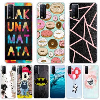 เคส Vivo y12s y20s y20 y21i y17 เคสโทรศัพท์ซิลิโคน TPU แบบนิ่ม สําหรับ