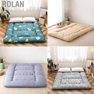 Rolan 0.9x2m เสื่อชั้นญี่ปุ่นพับเสื่อทาทามิหนา 10 ซม. สำหรับเตียงท่องเที่ยวแคมป์ปิ้งโยคะ