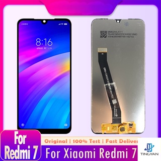 อะไหล่หน้าจอสัมผัส lcd พร้อมกรอบ แบบเปลี่ยน สําหรับ Xiaomi Redmi 7 Redmi 7 M1810F6LG