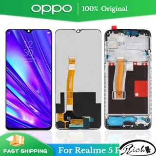 อะไหล่หน้าจอสัมผัสดิจิทัล LCD แบบเปลี่ยน สําหรับ OPPO Realme 5 Pro Realme 5 Pro RMX1971