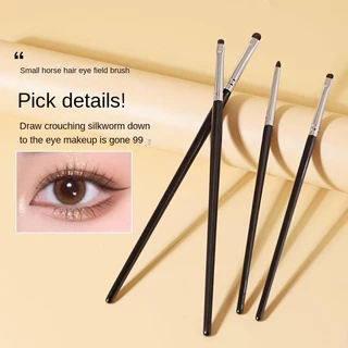 แปรงอายแชโดว์ Small Fine Eye Shadow Brush Eye Makeup Detail Brush Eye Cone Brightening Brush Lying Silkworm Eyeliner Tail แปรงแต่งหน้า