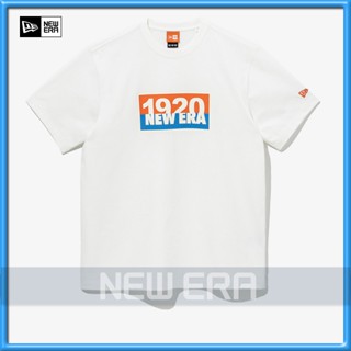 ♣ NEW ERA ♣ ORIGINATORS 1920 SIGN BOARD Short Sleeve T-shirt 4-Colors 2023SS Unisex Round Neck 13546363 13546364 13546365 13546366 Korea Street Style