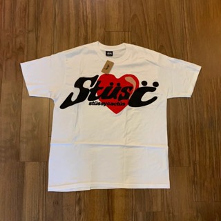 พร้อมส่ง เสื้อยืดแขนสั้น พิมพ์ลาย Stussy CPFM ทรงหลวม น้ําหนักเบา คุณภาพสูง สําหรับคู่รัก