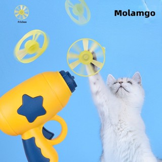 Molamgo ของเล่นแมลงปอ ไม้ไผ่ แบบโต้ตอบอัตโนมัติ สําหรับสัตว์เลี้ยง แมว