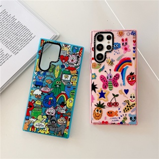 เคสโทรศัพท์มือถือ TPU ใส แบบนิ่ม ลายการ์ตูน JON CASETiFY กันกระแทก สําหรับ Samsung Galaxy S23 Ultra Plus S22 Ultra Plus s21 s20 Ultra Plus