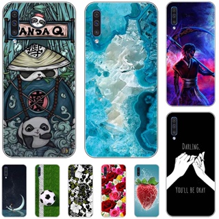 เคสโทรศัพท์มือถือ TPU แบบนิ่ม ลายการ์ตูน สําหรับ Samsung Galaxy A70 A705 A70S A707 A50 A505 A50S A507