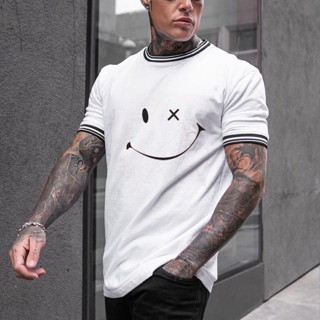 T-Shirt Pattern Top Mens Shirt Short Sleeve Shirt Round Neck Shirt Loose Shirt Casual Shirt XXS-6XL WZ