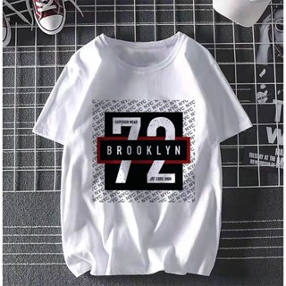 &lt;myBHAJU&gt; BROOKLYN 72 grafik Tshirt lengan pendek perempuan laki wanita viral cotton/tshirt woman man/oversize/plus_03