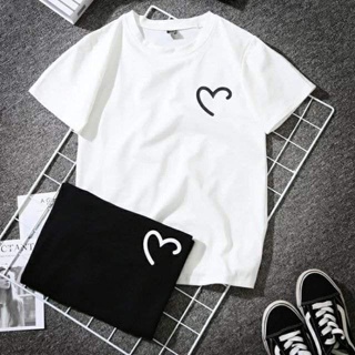 Heart logo T-shirt Customized Printed (Unisex)_03