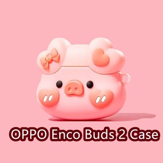 【Trend Front】เคสหูฟัง แบบนิ่ม ลายการ์ตูน สําหรับ OPPO Enco Buds 2