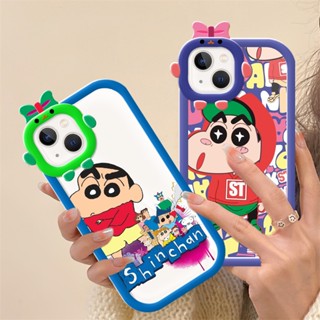 Case for Huawei Mate 40 30 50 P30 P40 P50 Nova 5 6 7 8 SE Pro Crayon Xiao Xin Cute Monster Lens Clear Painting Phone Cover DCG