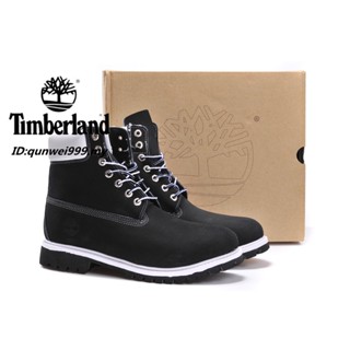 Qu230316 มาใหม่ Timberland รองเท้ากีฬาลําลอง ข้อสูง ใส่สบาย สีดํา สีขาว แฟชั่นสําหรับผู้ชาย และผู้หญิง