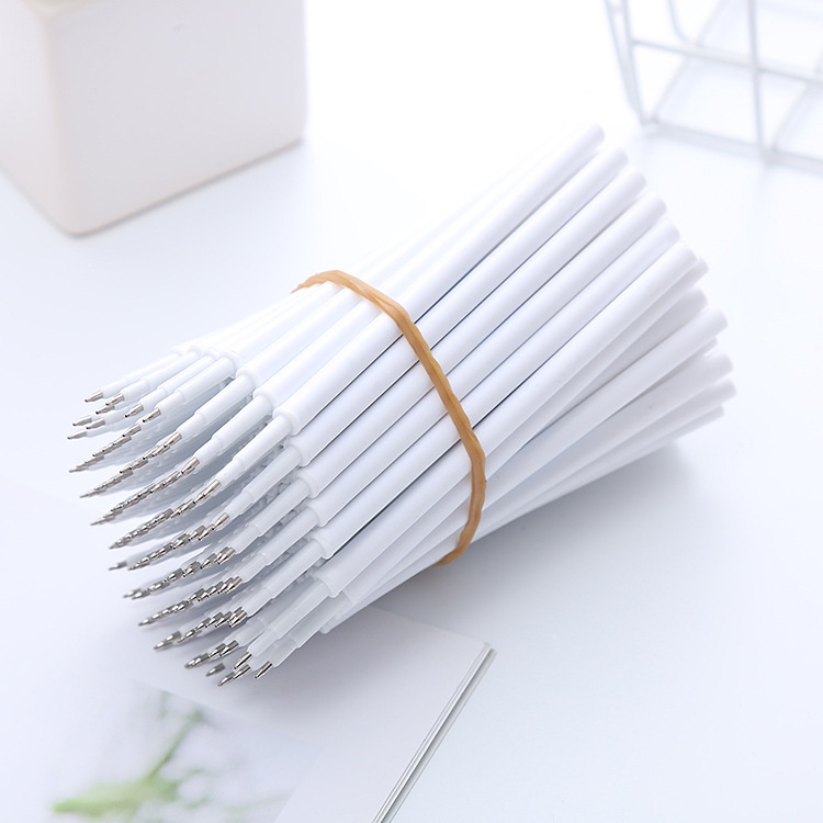 10pcs นักเรียนเจลปากกาเติม ST ปากกา Quick-Drying กดปากกาเติมเครื ่ องเขียน WJ207 - รูปที่ 5