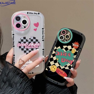 เคสโทรศัพท์มือถือแบบใส กันกระแทก ลายกราฟฟิตี้หัวใจ Nice Day สําหรับ Redmi Note 11 Pro Note 11S Redmi 10 10C 10A 9C 9T 9A Note 10S Note 9 9S 8 Pro 7 Poco M5S M3Pro X3 NFC