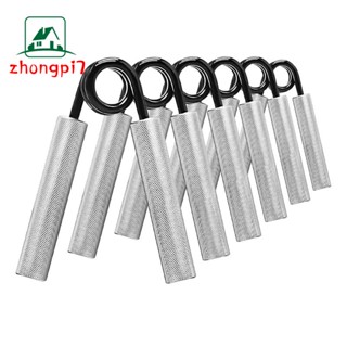 6Pcs 100LB - 350LBs Hand Grip Strengthener Fitness Set Carbon Steel No Slip Hand Grip Heavy-Duty Grip Strength Trainer