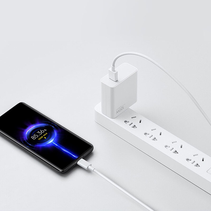 บริการจัดส่งภายในประเทศไทย 24 ชม Xiaomi 120W  Type C สายชาร์จ 6A Turbo Fast Charging Data Cord For Mi 12s Ultra 12 11 Poco X4 Pro NFC F3 Redmi Note 10 K40 Black Shark USB C Quick Charge Cables