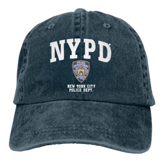 ใหม่ หมวกเบสบอล ผ้ายีน ลาย Nypd ปรับได้ สไตล์คลาสสิก สําหรับผู้ชาย 2023 XQ