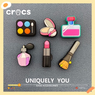 Crocs jibbitz หัวเข็มขัด รูปดอกไม้น่ารัก DIY สําหรับตกแต่งรองเท้า