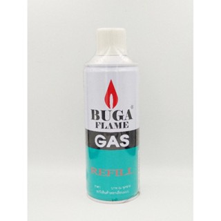 ไฟฟู่ แก๊สไฟแช็ค BUGA FLAME GAS บูก้าแก๊ส แก๊สเติมไฟแช็ค  แก๊สกระป๋อง มี 3 ขนาด และ น้ำมันรอนสัน