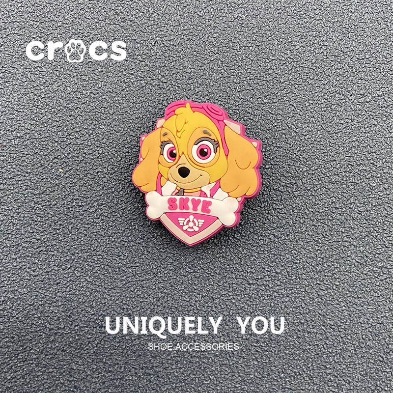 Crocs jibbitz charms PAW Patrol เข็มกลัด ลายการ์ตูนตัวละคร สําหรับตกแต่งเครื่องประดับ รองเท้า crocs