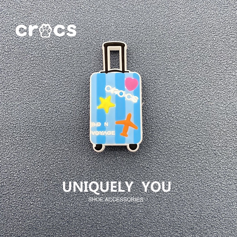 Crocs jibbitz charms ตัวติดรองเท้า crocs แต่งหัวเข็มขัด แฟชั่นฤดูร้อน สําหรับเดินทาง
