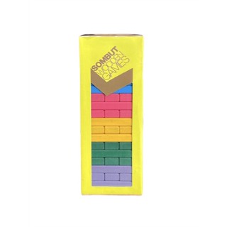 นายอินทร์ เกมไม้จังก้า (Jenga) แบบสี Size M