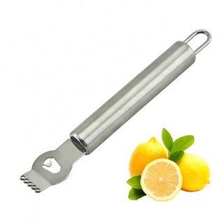 Peeler Zester Grater 16.3cmx2.5cm Cocktails Kitchen Bar Accessories Silver