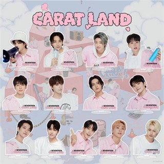 Jason seventeen CARAT LAND สแตนดี้อะคริลิค แบบสองด้าน สําหรับตกแต่งโต๊ะ