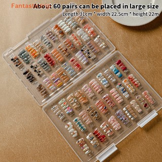 Fantastictrip กล่องเก็บเล็บปลอม แฟชั่น
