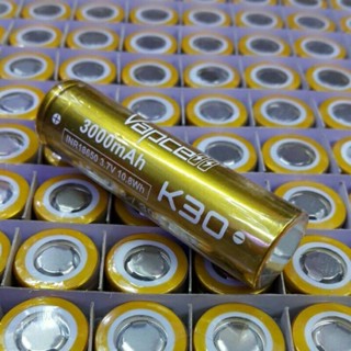 Vapcell K30 ถ่านชาร์จVapcell INR18650 3.7V10.8wh 3000mah ถ่าน