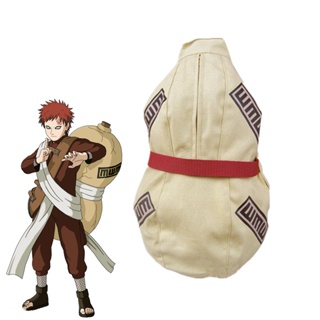 กระเป๋าคาดเอว ผ้าแคนวาส ลายการ์ตูนอนิเมะ Gaara สําหรับนักเรียน