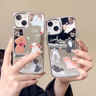 เคสโทรศัพท์มือถือ กันกระแทก พร้อมกระจก สําหรับ iPhone 14Pro max 14Pro iPhone 14 Plus iPhone 14 iPhone13 Pro iPhone 13Pro max iPhone13 mini iPhone12 11