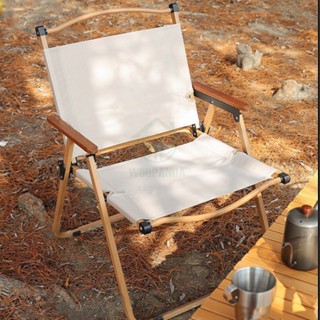 Woodpandaเก้าอี้แค้มปิ้ง  Camping Chair ขาอลูมิเนียม แข็งแรง ทนทาน เหมาะสำหรับไปปิกนิกกางเต้นท์หรือตั้งแคมปิ้ง