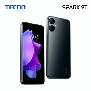 มือถือ Tecno รุ่น Spark 9T ความจุ RAM 4GB ROM 64GB หน้าจอ 6.6 นิ้ว แบต 5000mAh ประกันศูนย์ 1 ปี โทรศัพท์ ของแท้ 100%