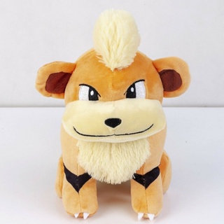 ตุ๊กตาฟิกเกอร์ ยัดนุ่น รูปทรงสัตว์ Growlithe Pokemon Center ของเล่นสําหรับเด็ก