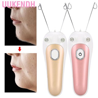 Uukendh Electric Threading Epilator Physical Threader Hair Remover for Face Arm Leg Use