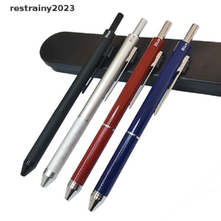 [restrainy] 4 In 1 ปากกาลูกลื่นโลหะ หลากสี 3 สี 1 ดินสออัตโนมัติ สําหรับโรงเรียน สํานักงาน [TH]