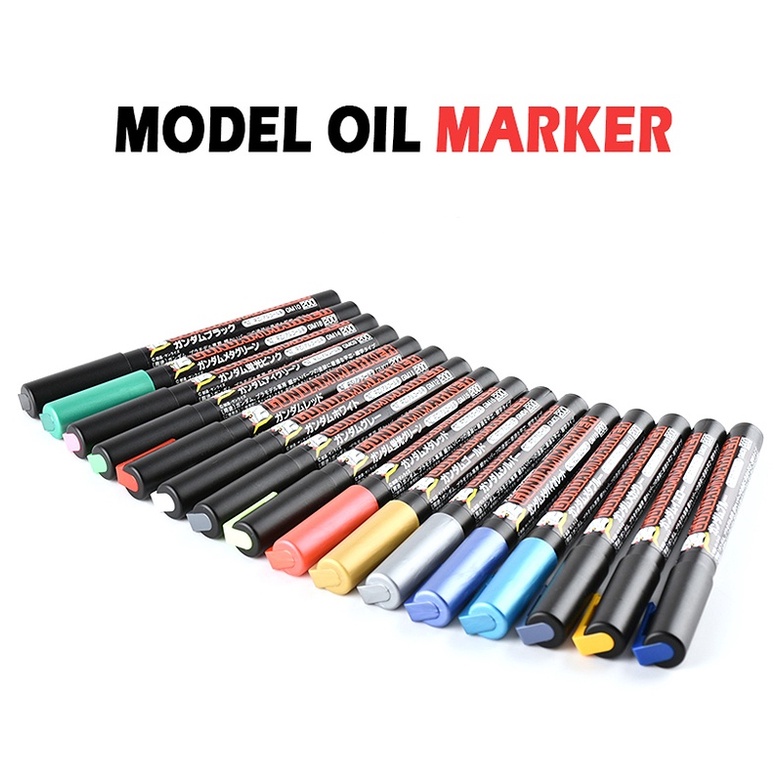 Mr Hobby Model Marker Pen Gundam Model Color Oily Marker Spray Paint Pen
