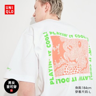 เสื้อยืดแขนสั้น พิมพ์ลาย Mickey Keith Mickey and Keith Harlin สําหรับผู้ชายและผู้หญิง 461338